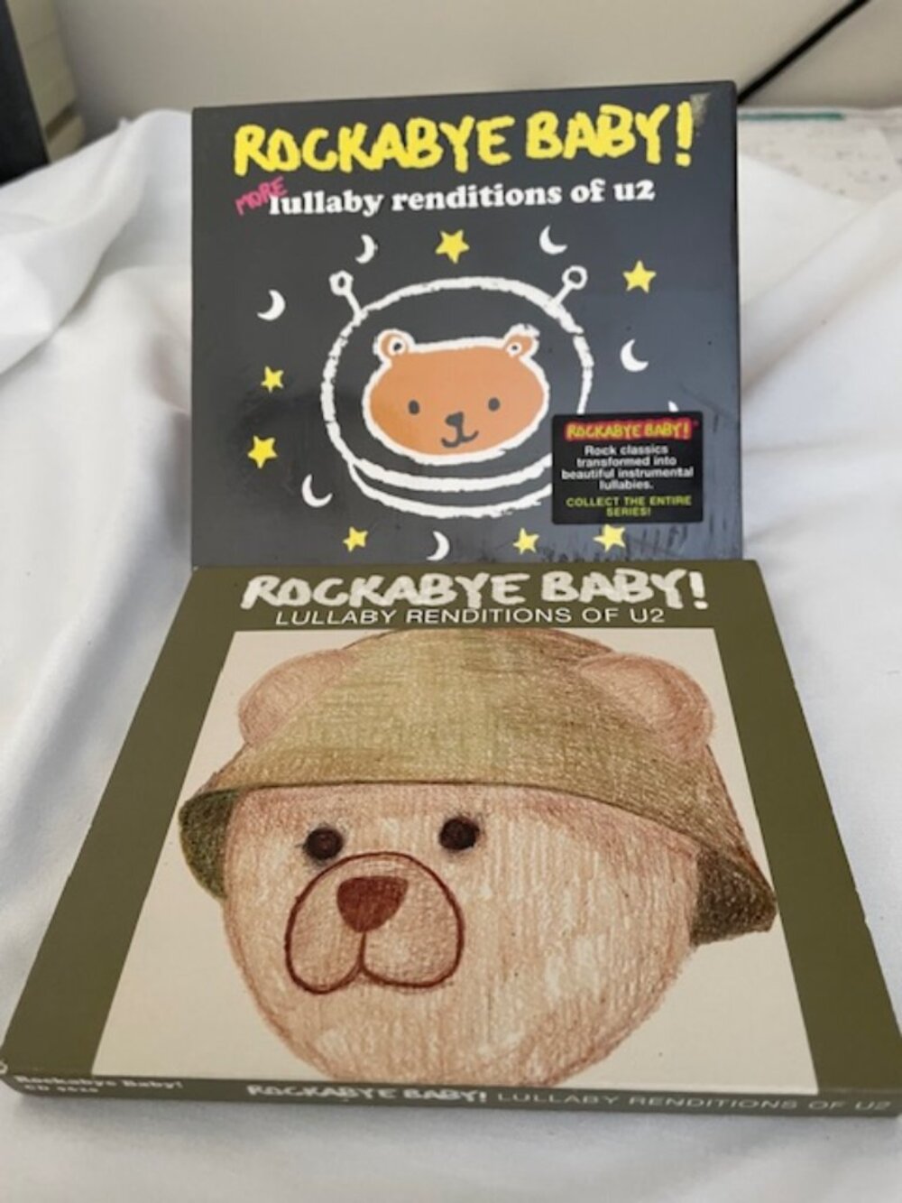 U2 CDs - 2 sets - Rockabye Baby -Lullaby Renditions